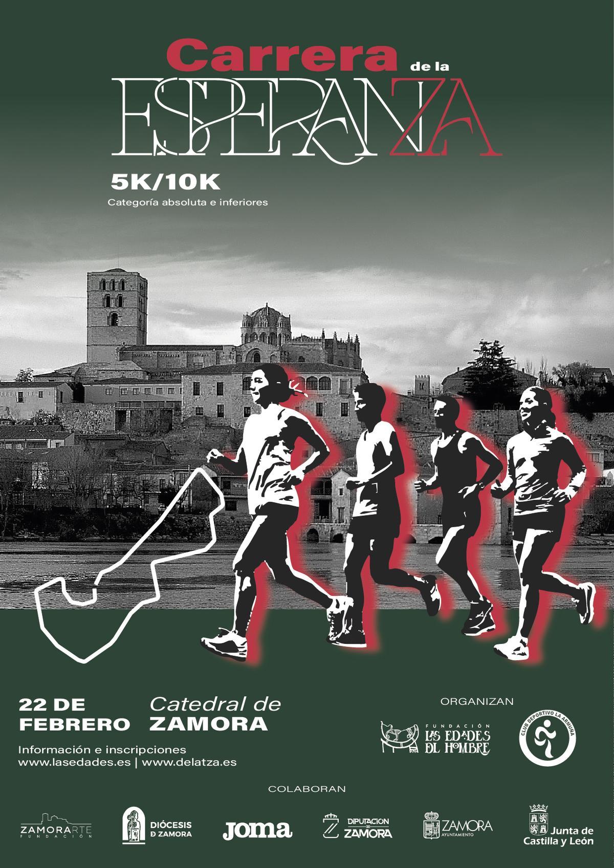 Affiche "Course de l'Espoir"