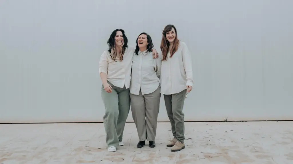 Paula, Gemma et Raquel.