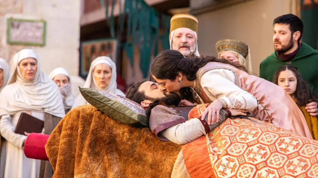 Recréation de la légende des Amants de Teruel.