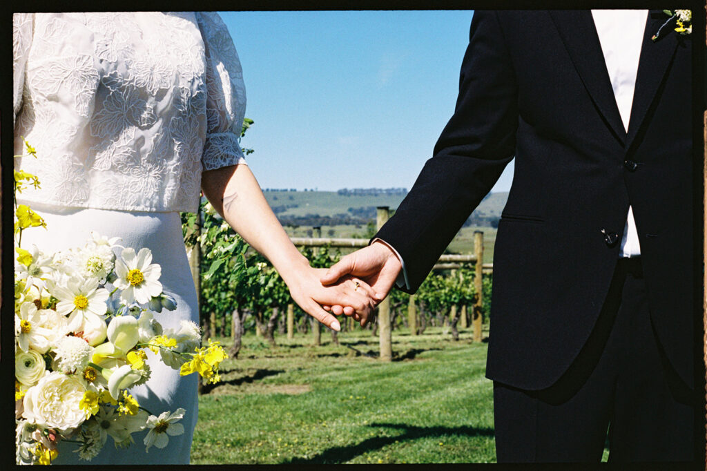 Un mariage viticole à Victoria