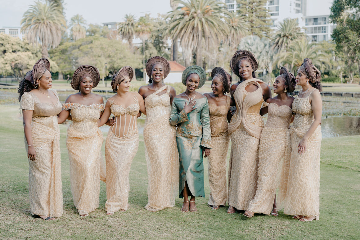 Style de fête de mariage nigériane