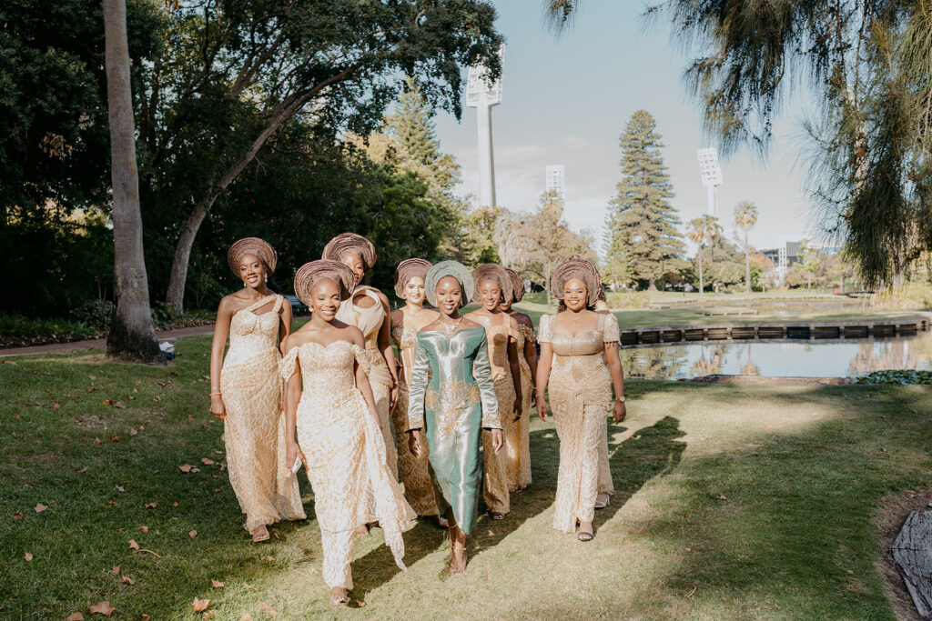 Mariage à Perth en deux parties | Inspiration de mariage nigérian traditionnel
