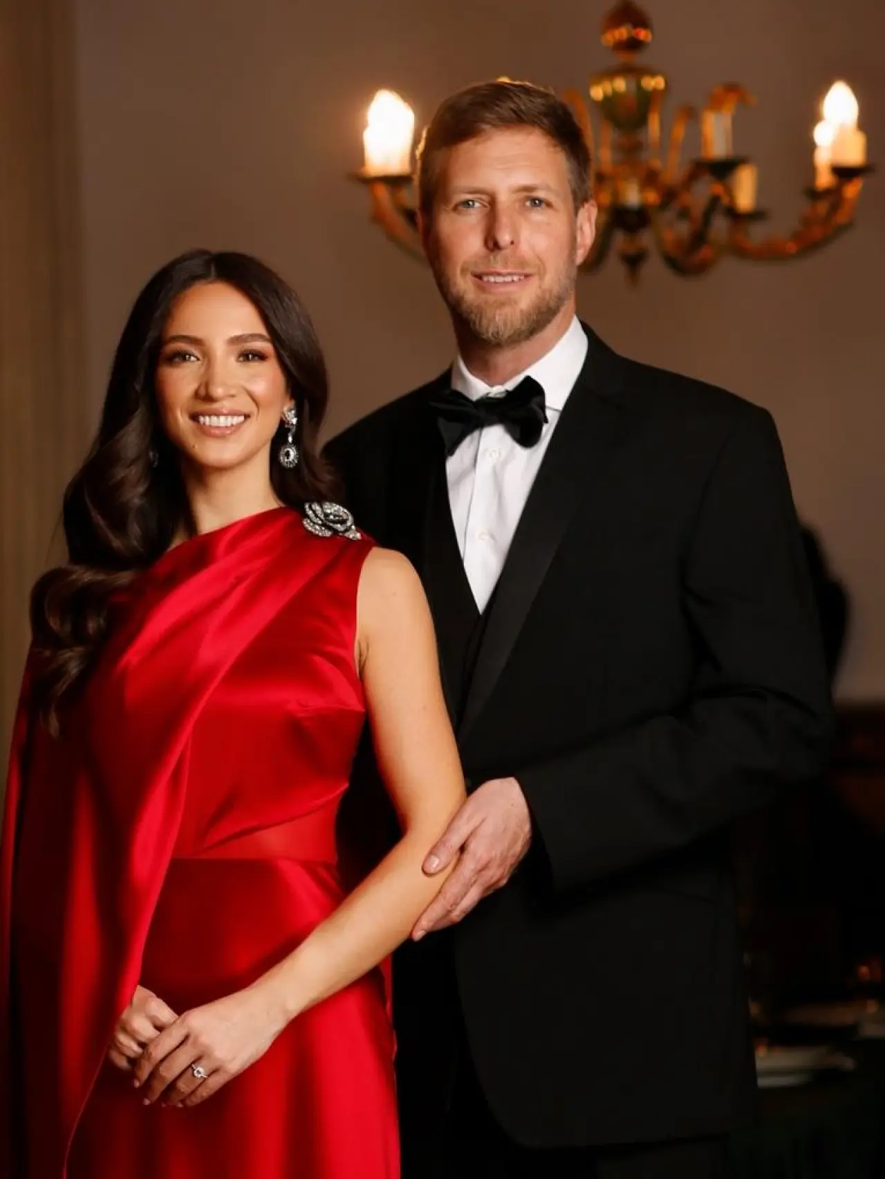 Leka et sa seconde épouse, Blerta Celibashi, il y a quelques mois.