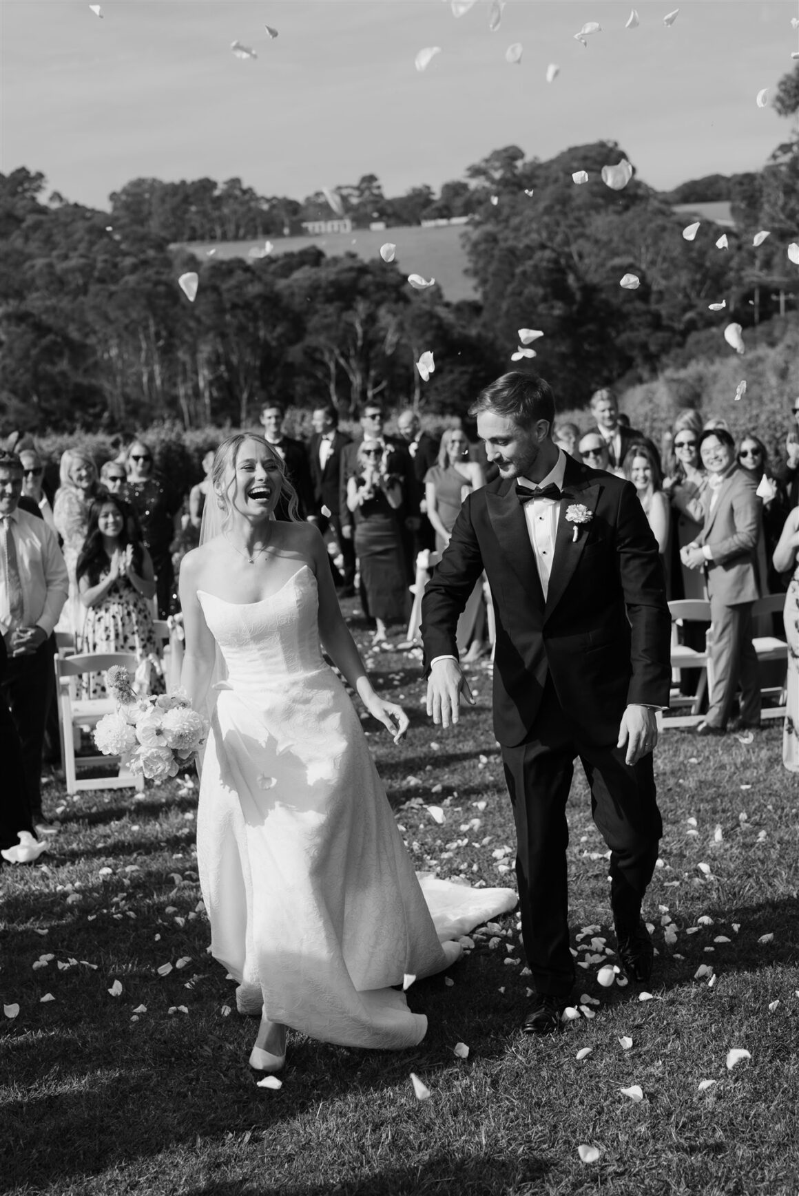 Le mariage de Brooke et Dom dans le vignoble