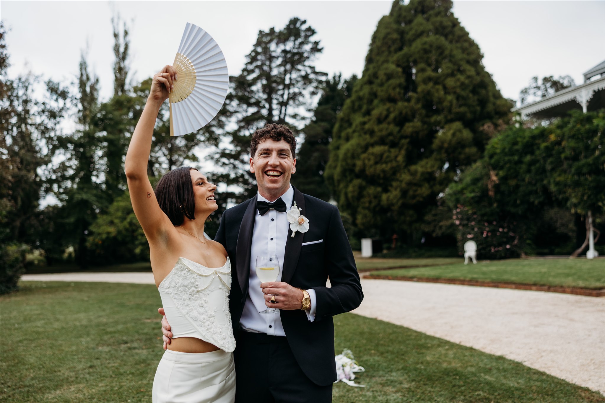 Mariage Garden Party dans les Hautes Terres du Sud