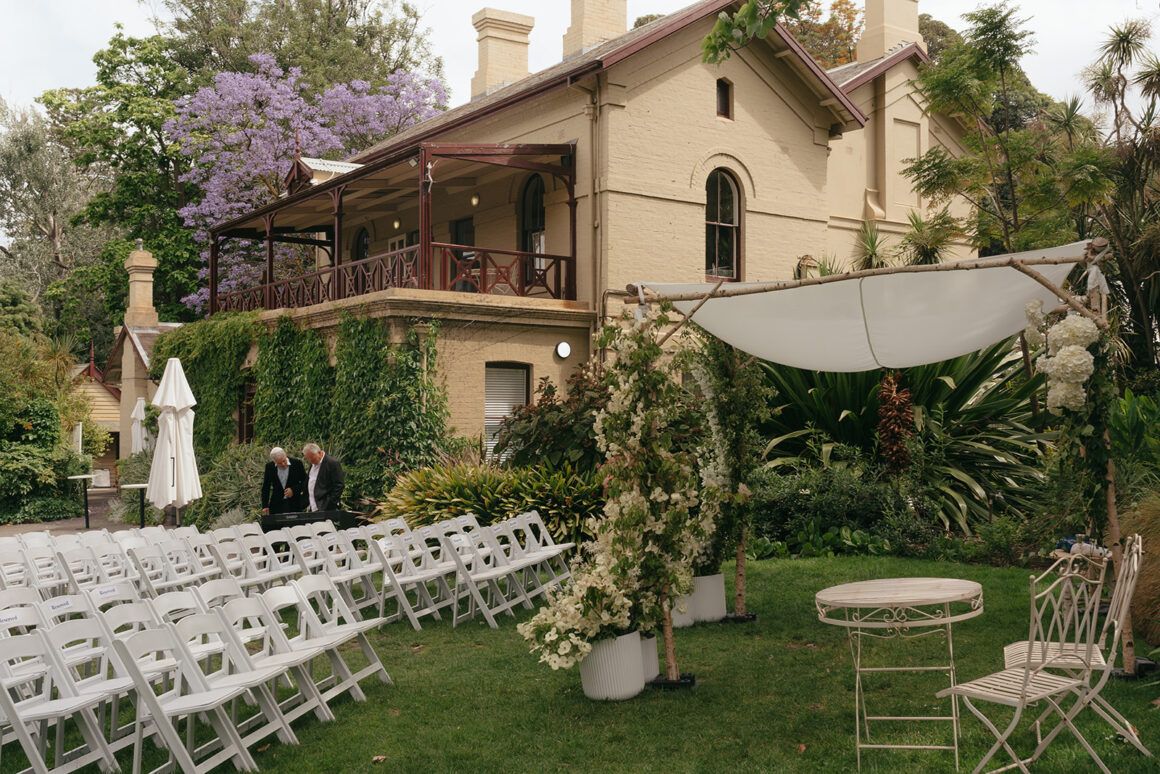 Mariage aux jardins botaniques royaux