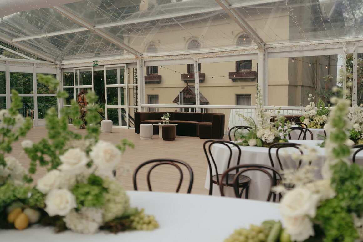 réception de mariage sous forme de cocktail