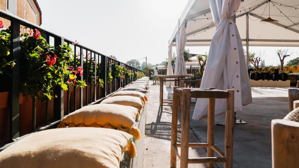 Espacio Tent, un espace plus informel dans les arènes de Tarazona.