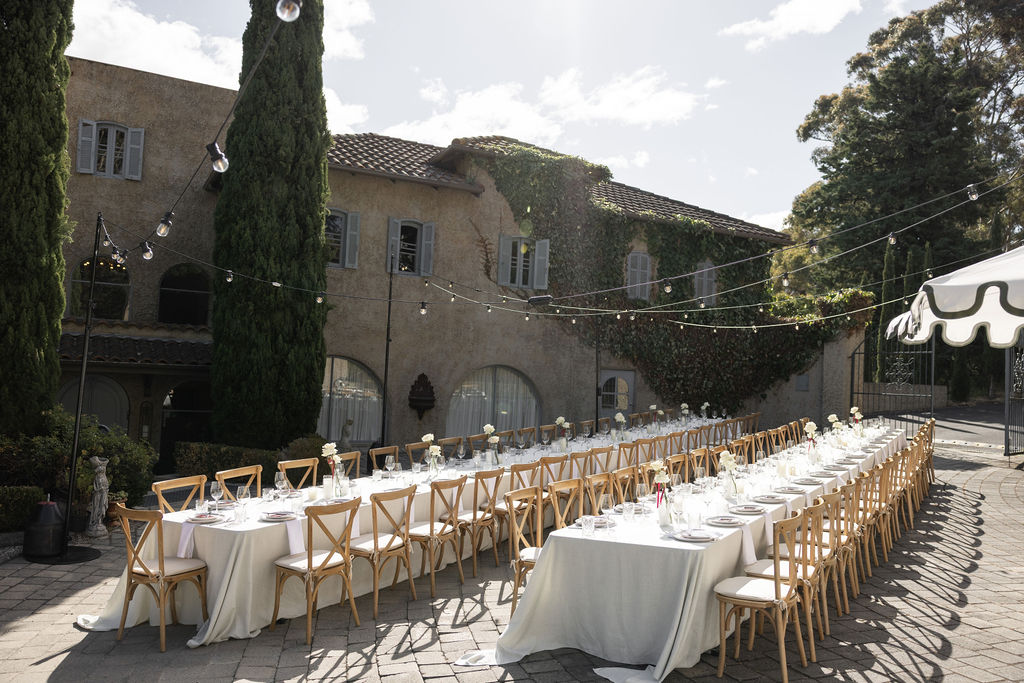 Un mariage Villa Howden d'inspiration toscane à Hobart, en Tasmanie