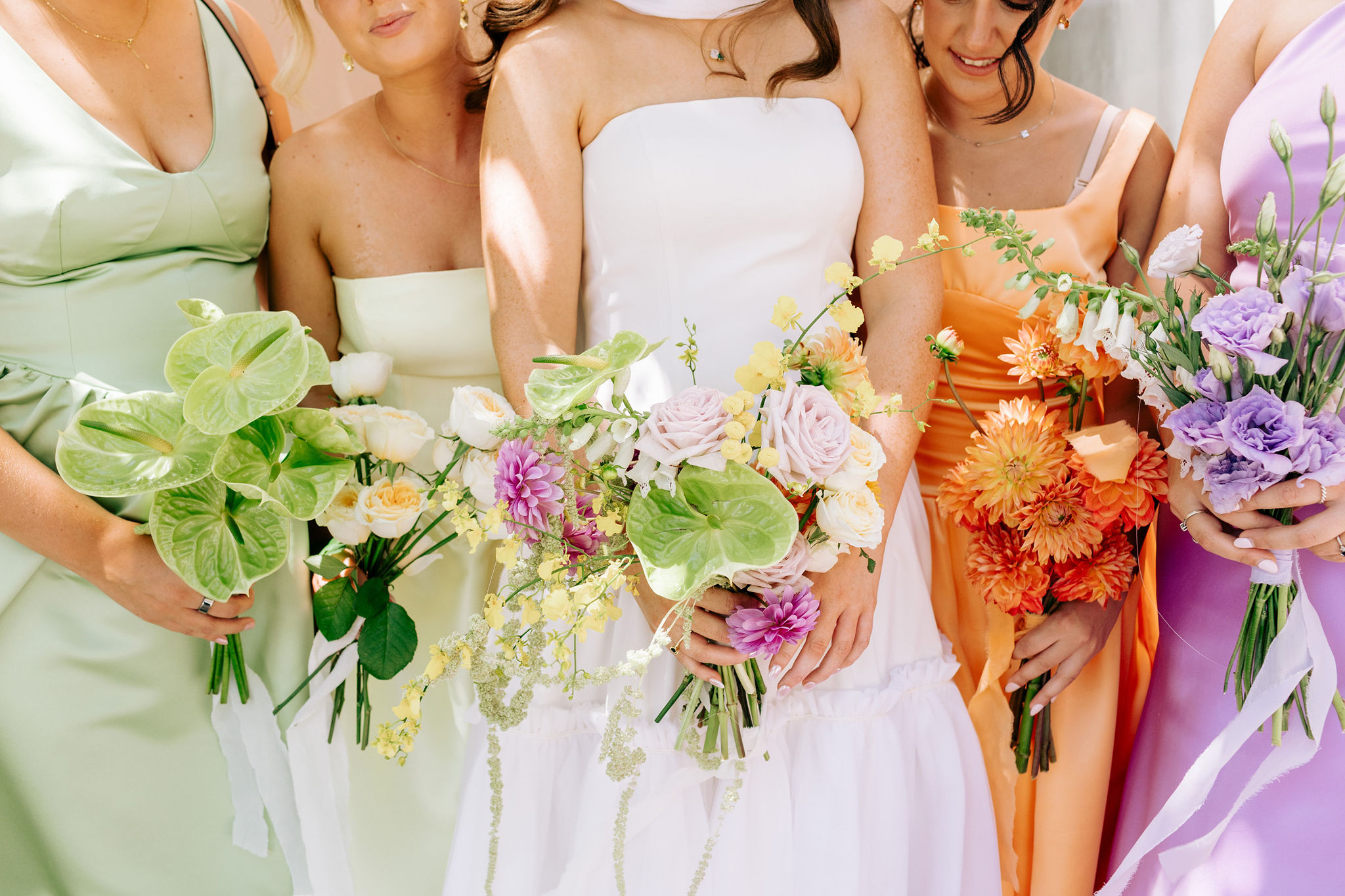 Mariage coloré à Melbourne | Jardins Fitzroy et hôtel de ville