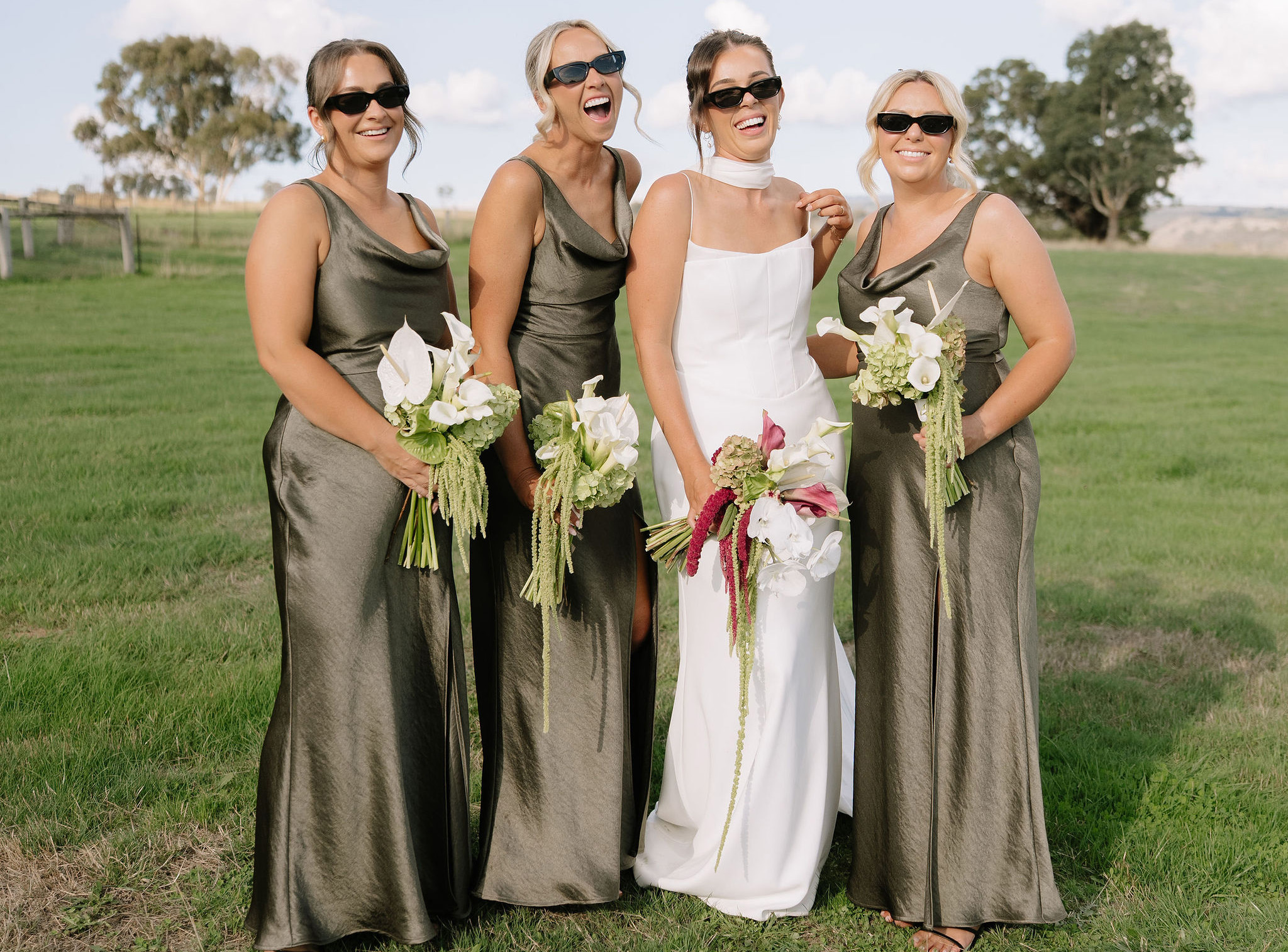 Un mariage dans une propriété privée inspiré du festival à Mansfield, Victoria