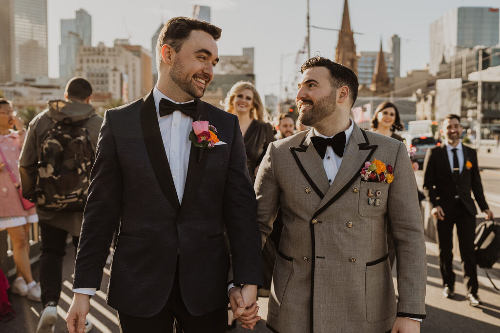Mariage dans le domaine Rippon Lea : Adrian et Harley