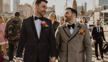 Mariage dans le domaine Rippon Lea : Adrian et Harley